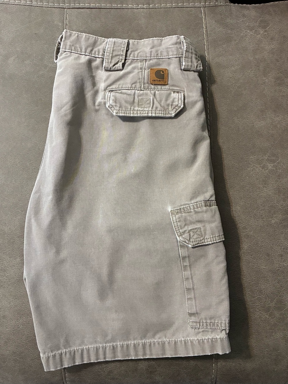 Vintage Y2K Carhartt B143 Tan Cargo Shorts Mens 40 Workwear